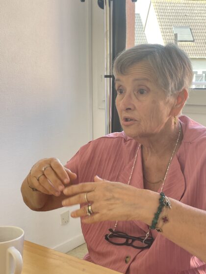 Maryvonne Lebret “ Je n’irai pas habiter ailleurs…”